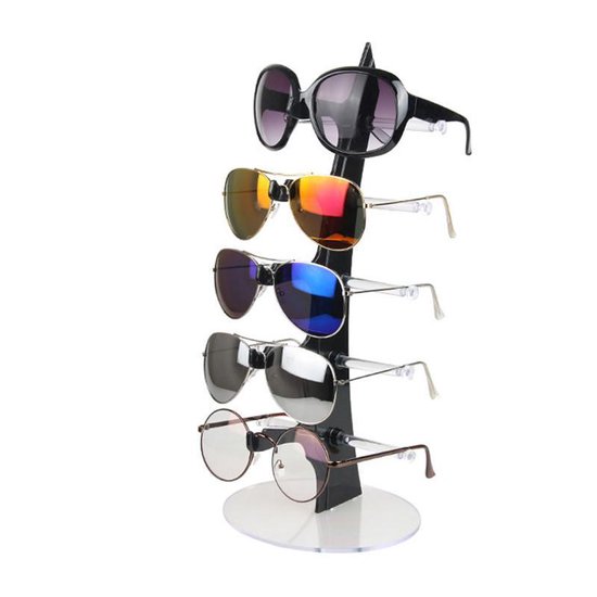 WiseGoods de lunettes de soleil de Luxe WiseGoods - Support de lunettes - Présentoir - Support de lunettes - Support de Lunettes - Transparent