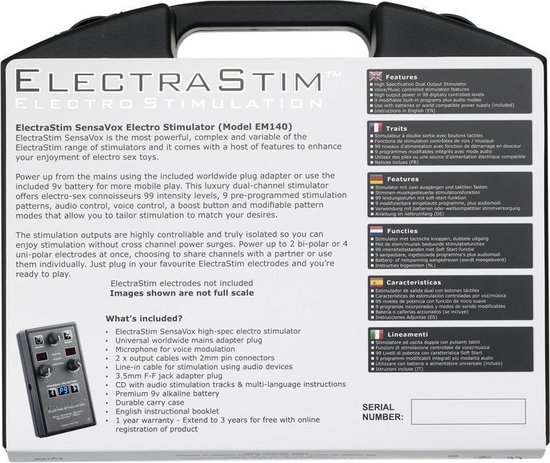 ElectraStim Sensavox - Electric Stim Device