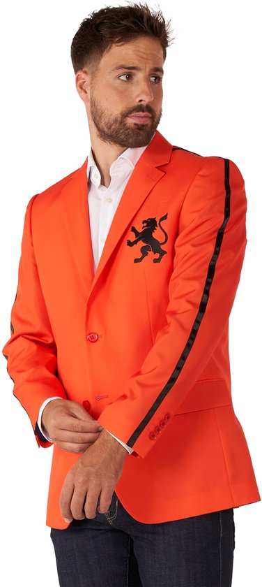 OppoSuits Holland Hero - Heren Blazer - Oranje Koningsdag Nederland Jasje - Maat EU 58