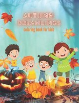 Autumn Dreamlings coloring book for kids