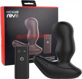 REVO EXTREME Rotating Prostate Massager - Black - Prostate Vibrators