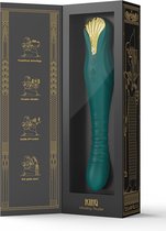 King Vibrating Thruster - Turquoise Green - G-Spot Vibrators - Design Vibrators - Luxury Vibrators - Thrusting Vibrators