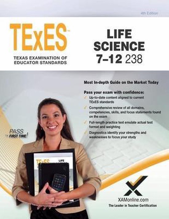 TExES Life Science 7-12 238 Teacher Certification Exam - cover