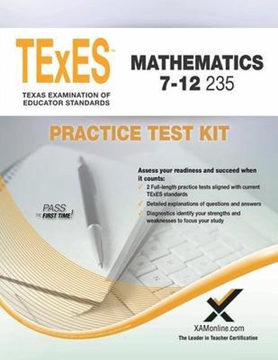 Texes Mathematics 7-12, 235 - cover