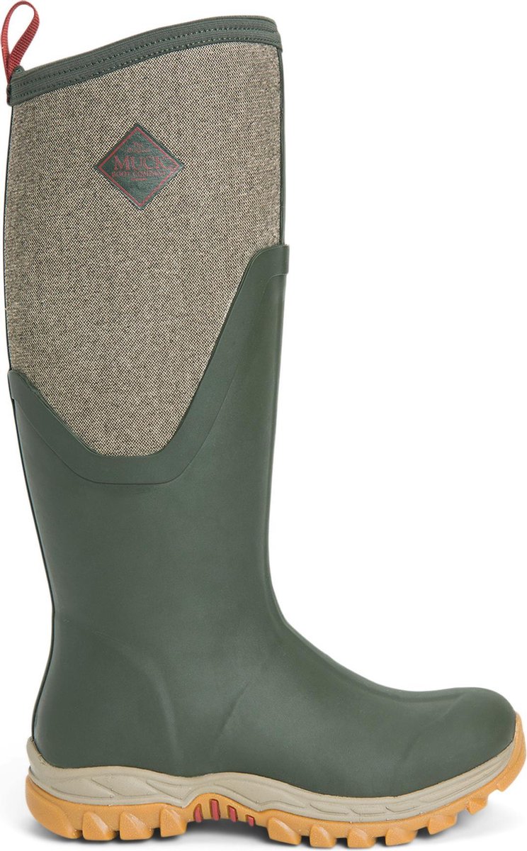 Arctic Sport II Tall /Tweed Dames Groen