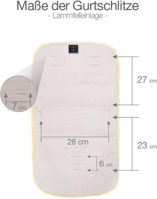 Werner Christ Lamsvacht COMFORT - Voor in de kinderwagen, buggy of wiegje van Werner Christ — afbeelding 4