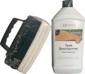 Teak kleurmiddel Honeybrown - Teak beschermer - Teak protector - Onderhoud voor teakhouten meubelen - 1000 ml