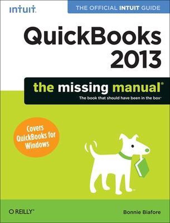 Quickbooks 2013 The Missing Manual - cover
