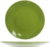 Serena olijfgroen Dessertbord - Ø 20cm