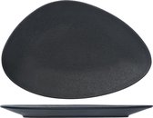 Blackstone Zwart Triangle Dinerbord - Ø 15cm