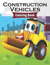 Construction Vehicles Coloring Book