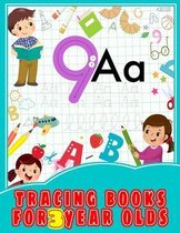 Tracing book for 3 year olds: learning to trace letters (alphabets ), numbers, shapes and lines - Preschool activites books