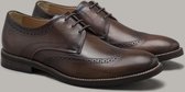 ROY Veterschoen Donkerbruin Wingtip