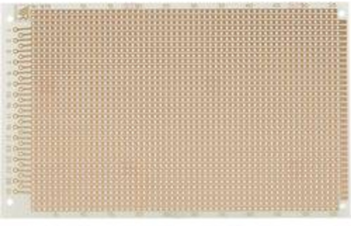 Rademacher WR-Typ 915 Experimenteer printplaat Epoxide (l x b) 16 cm x 10 cm 35 µm Rastermaat 2.54 mm Inhoud 1 stuk(s)