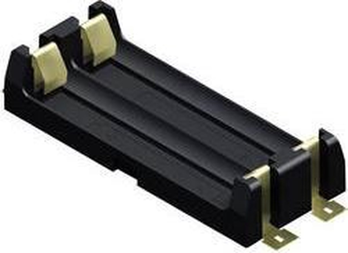 Keystone Electronics 1022 Batterijhouder Aantal cellen: 2 AAA (potlood) Oppervlakte montage SMD (l x b x h) 46 x 22 x 1