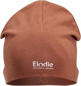 Elodie Logo Beanies - Burned Clay - 0/6 maanden