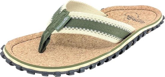 Gumbies | Corker | Teenslippers | Unisex | Khaki | Maat 44 | bol.com