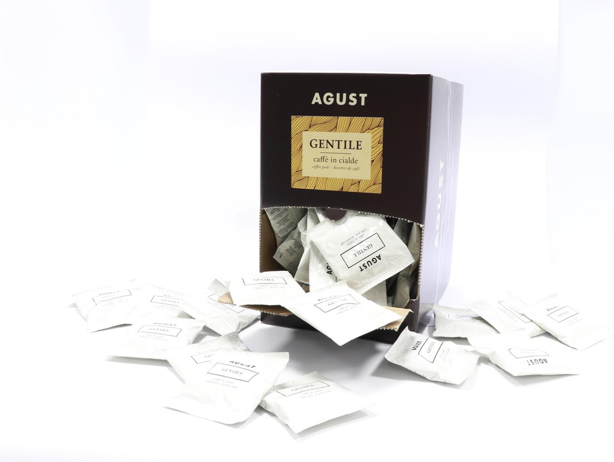 Caffè Agust box (150) ESE pods 7gr -Gentile- 44mm