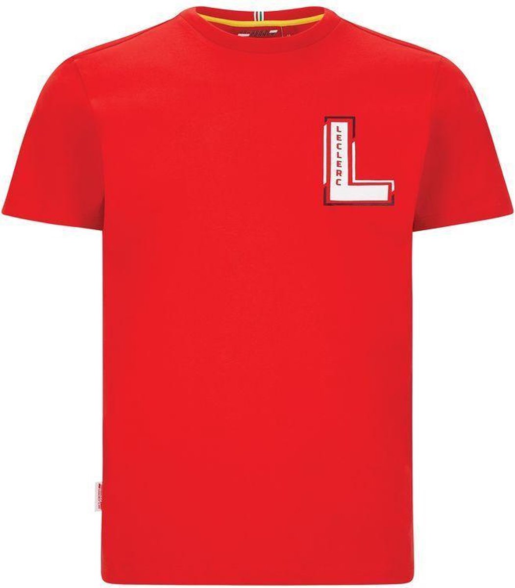 Scuderia Ferrari Charles LeClerc Fan Kids T-shirt-116 - Ferrari