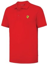 Ferrari Poloshirt Scuderia Heren Katoen Rood Maat L