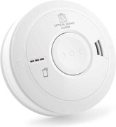 Bol.com Ei 3016RF Rookmelder 230V - draadloos koppelbaar aanbieding