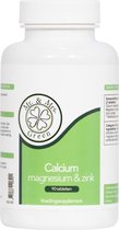 Calcium, Magnesium & Zink tabletten, voor sterke botten en tanden