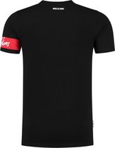 Malelions Captain T-Shirt - Black/Red
