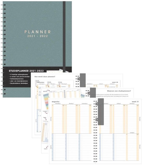 Nauwgezet levend karakter Hobbit Studieplanner D1 2021-2022 | bol.com