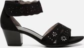 Softline Sandalen met hak zwart - Maat 39