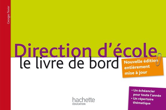 Direction d'école - cover