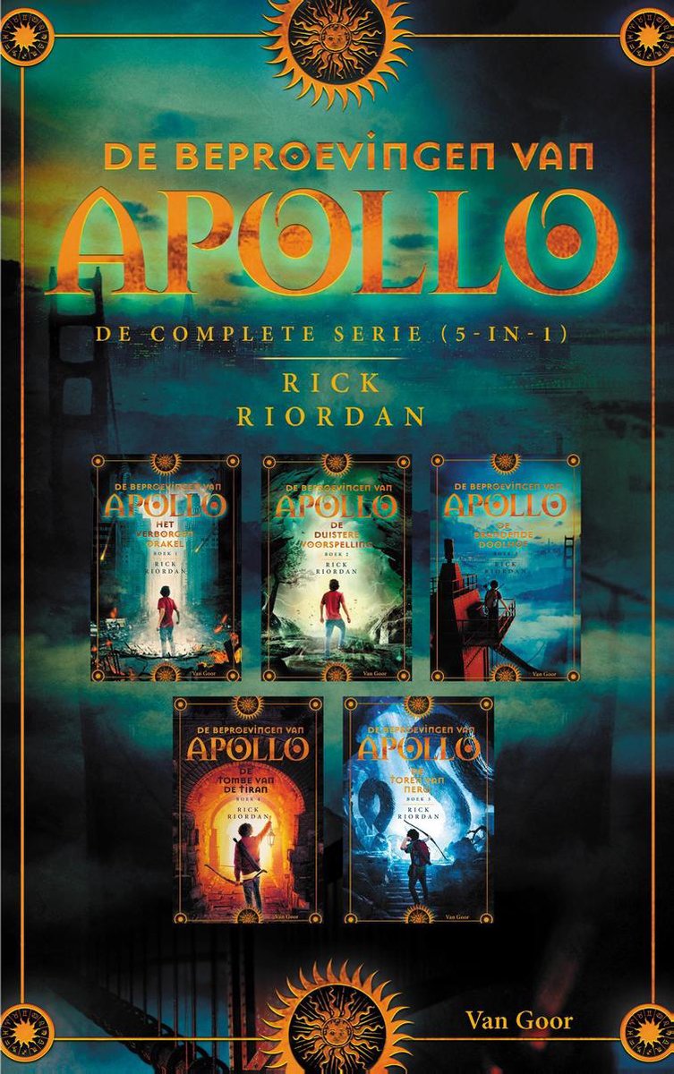 De beproevingen van Apollo - De beproevingen van Apollo - de complete serie (5-in-1) - Rick Riordan