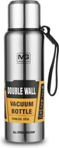 Thermo Master MasterBottle - Thermosfles - 1 Liter - RVS - Staal