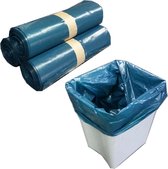 3 sacs poubelles bleus Sacs poubelle extra forts 120 litres (25 pièces par rouleau) résistant au riz