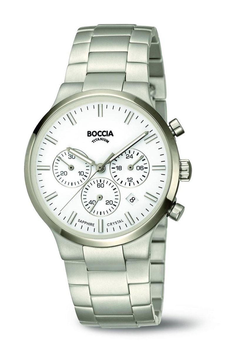 Boccia Titanium 3746.01 Heren Horloge 39 mm