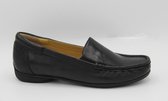 Helioform- 302.023- moccassin zwart-H- instapper- maat 40 ( 6,5)