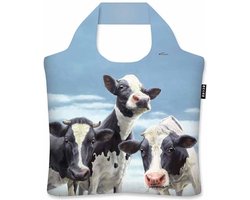 Ecozz tas - Dinnertime - Geke Hoogstins - met rits - 46x41 cm