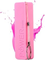 Powerbank - Compacte Powerbank - 3000 mAh - Roze