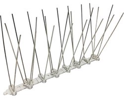 Duivenpinnen inclusief bevestigingstape - vogelpinnen - meeuwenpinnen - 25 centimeter breed - alle ondergronden - zelfklevend