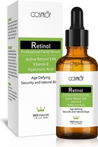 Active Retinol Serum - Met Vitamine E & Hyaluronzuur - Gezichtsserum - Collageen - Anti Aging - Celvernieuwing - Anti-Acne - Tegen Mee-eters en Grove Poriën - Tegen Rimpels & Pigmentvlekken - 30ml