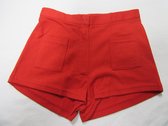 Petit Bateau , korte broek , short , rood , meisje, 6 jaar 114