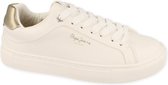 PEPE JEANS  dames  sneaker adams molly of white WIT 37
