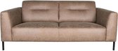 Nancy's Bank Napoli - Zitbank - Microfiber - 2,5-zits - Banken - Taupe - 198 x 83 x 94 cm