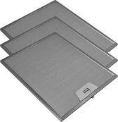 AllSpares Metalen Vetfilter (3x) geschikt voor AEG / Zanussi 50248271004