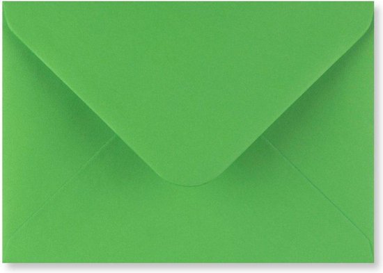Groene A5 enveloppen 15,6 x 22 cm 100 stuks