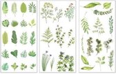 Botanical Stickers - 6 vellen - Sticker Blaadjes / Stickers Leafs