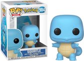 Squirtle Pokémon Funko Pop! - #504 Verzamelfiguur | pokemon | Ash Ketchum | Oak | Battle Royal | Evolutie | HP | Mega Evolution | Pokédex | Trainer | Pokéball | Shiny | Type | Badg