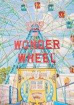 Pretparken Poster - Kermis Wonder Wheel - Wandposter 60 x 40 cm