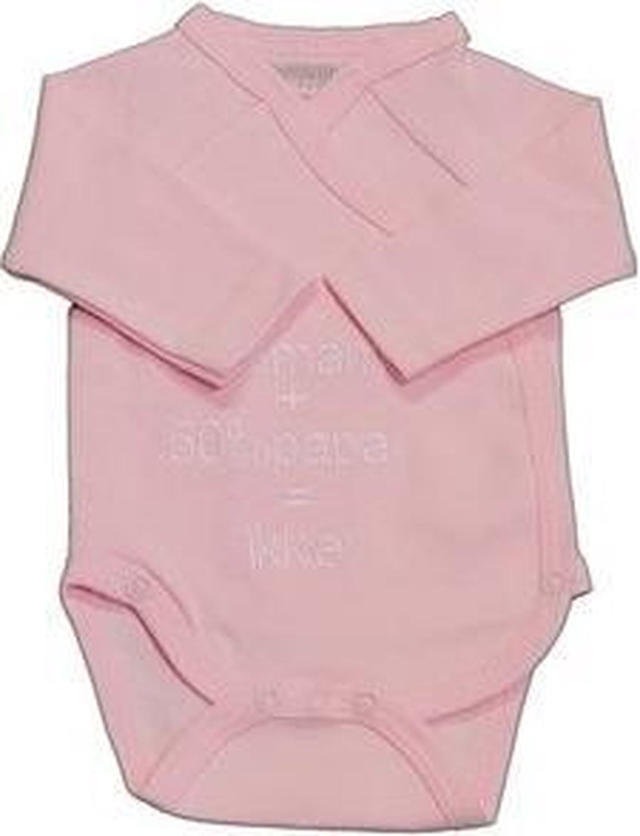 Petit villain romper - 50% papa + 50% mama = ikke