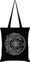 Fantasy Giftshop Tote Bag - Requiem Collective Monochrome Pentacle