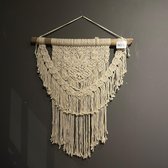 Macramé Wandkleed Bohemian Style - 100% katoen - 100 x 85